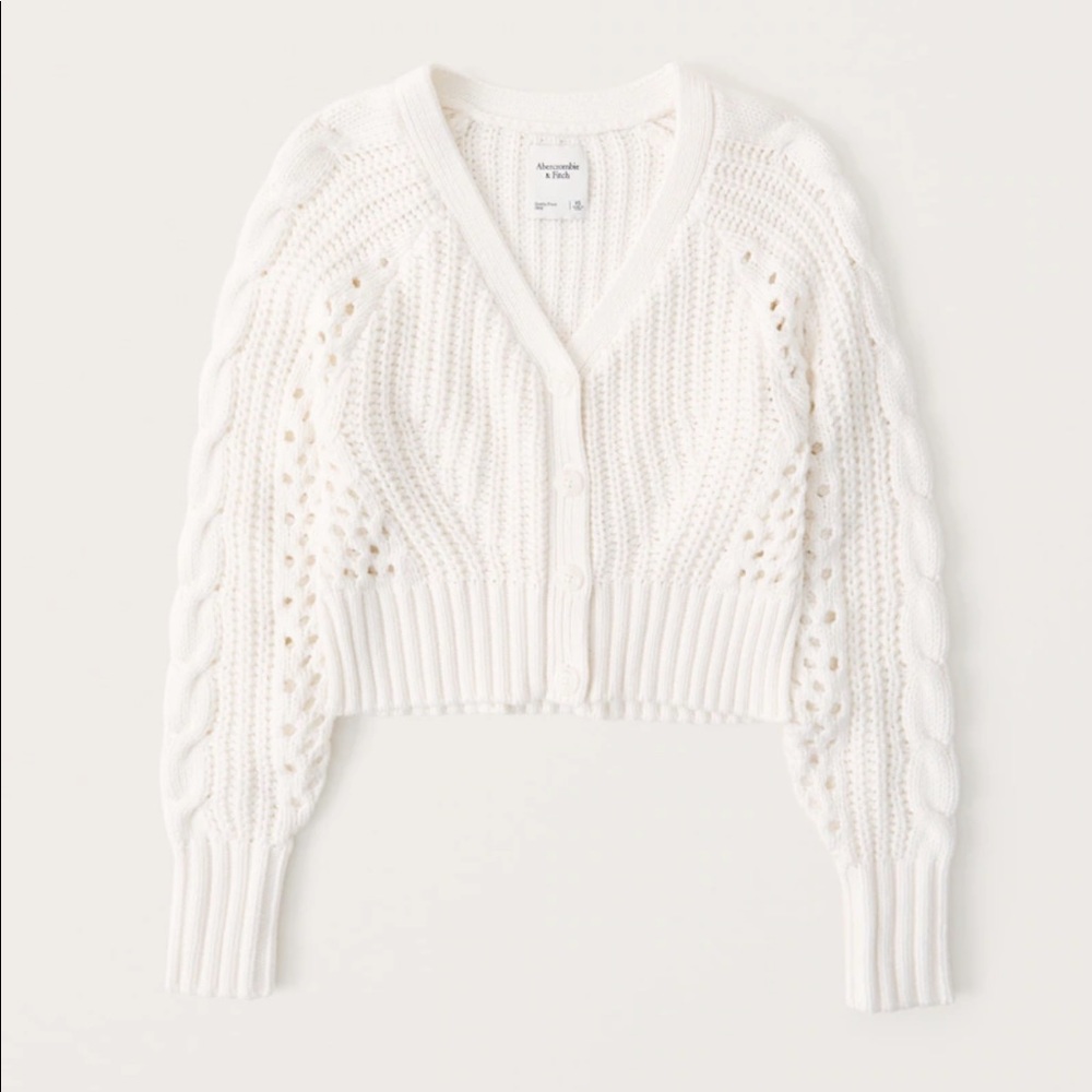 🔥ABERCROMBIE Cropped Cardigan